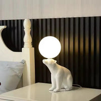 Designer Bear Lamp for Children’s Room with Soft Ambient Lighting LED Lamp Table Lamps