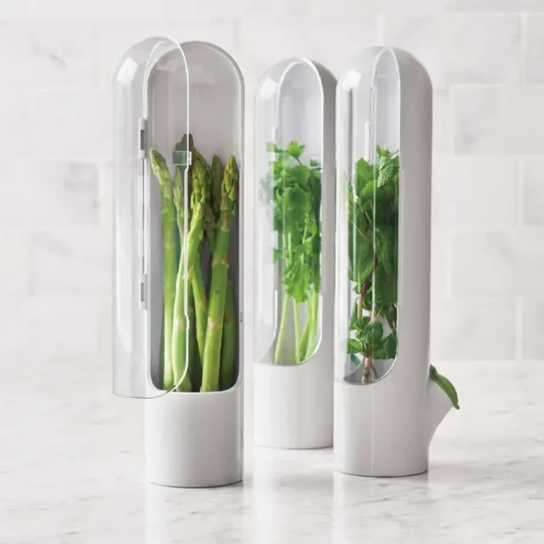 Dhania/Herb and Vegetable Fresh Keeping Cup, Prolongs Freshness & Prevents Wilting Accessories Storage & Organization