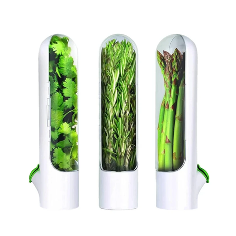 Dhania/Herb and Vegetable Fresh Keeping Cup, Prolongs Freshness & Prevents Wilting Accessories Storage & Organization