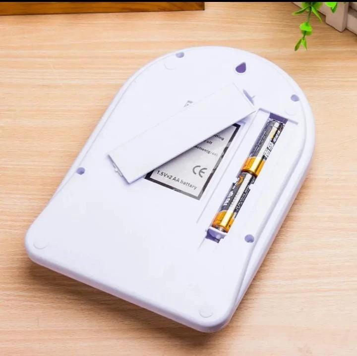 Digital Kitchen Weighing Scale White Precision Measurements Kitchen Accessories Mechanical Scales