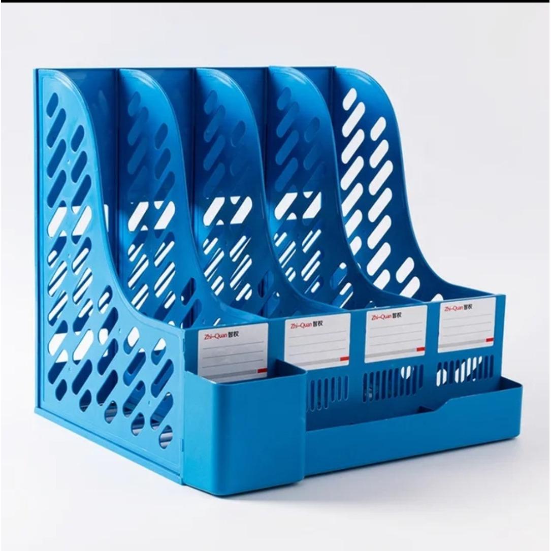 Document/File Organizer 32cm Wide Durable Office Desk Organizer for Papers, Folders, and Documents