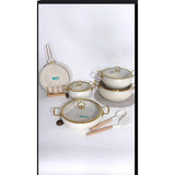Donnor 11pcs Granite Cookware Set Premium 6 Layer Nonstick Coating