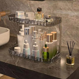 Double Layer Acrylic Vanity Stand