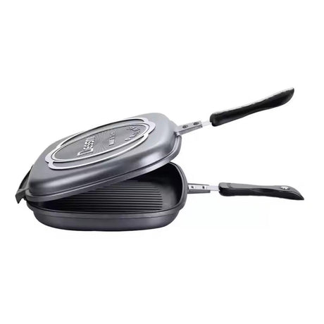 Double Pan 40 cm / Premium Non-Stick Cooking Pan for Perfect Meals