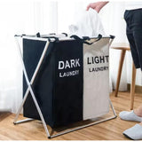 Double Sided Laundry Basket Waterproof & Dustproof