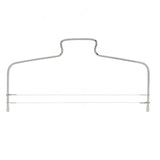 Double Wire Adjustable Cake Cutter | Stainless Steel Layering & Leveling Tool for Cakes | Perfect for Baking & Decorating
