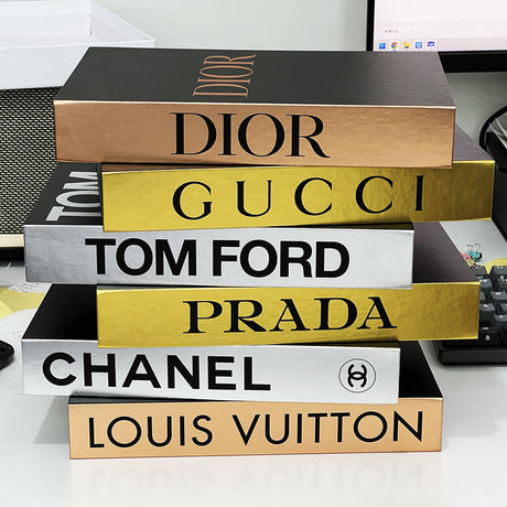 Dummy Book Decorations Stylish Props for Living Room Bookcase Furnishings & Decorative Model Books