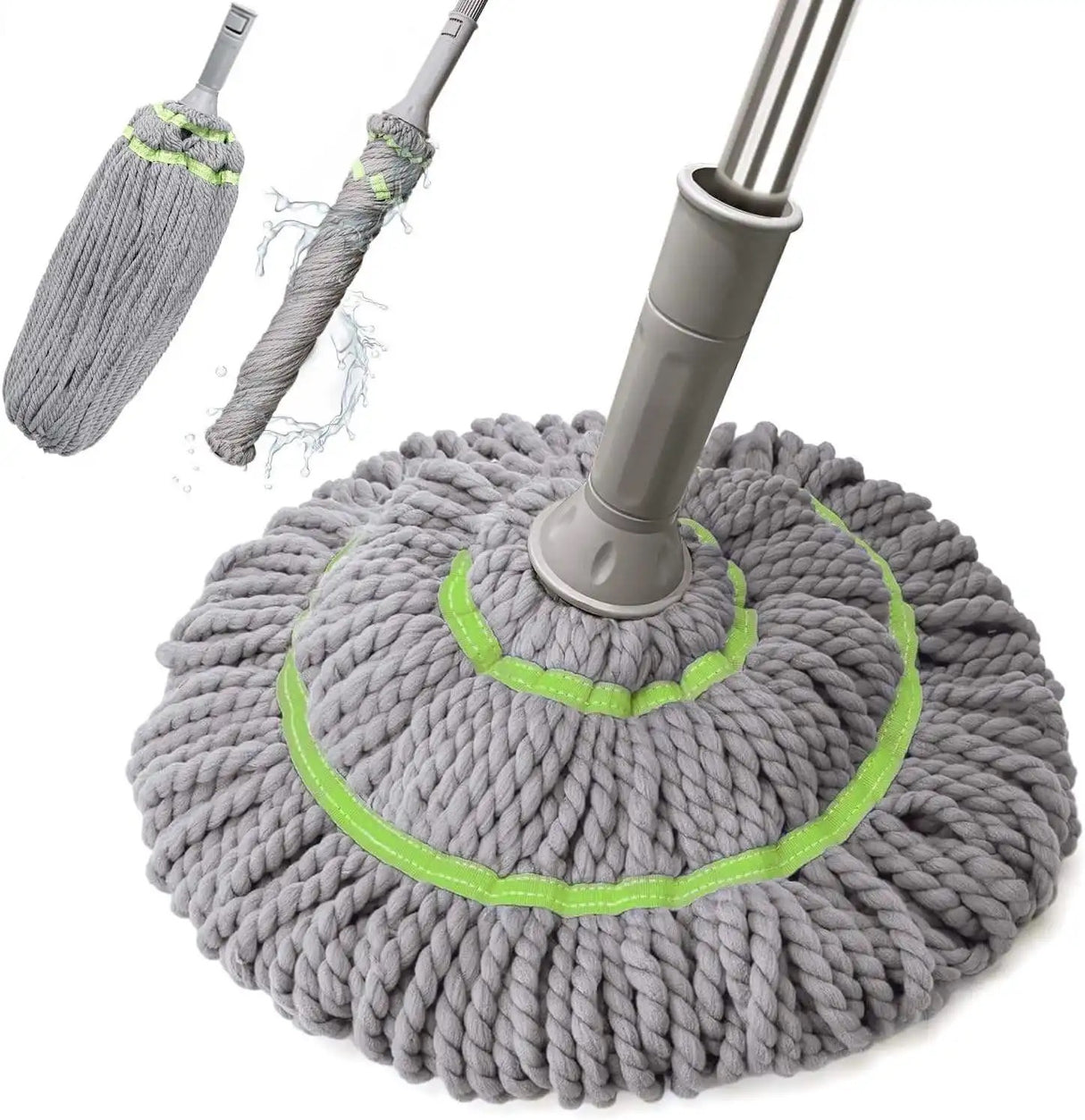Self Wringing Mop | High Quality Microfiber | Easy Squeeze Mechanism for All Floor Types