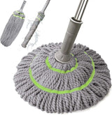 Self Wringing Mop | High Quality Microfiber | Easy Squeeze Mechanism for All Floor Types