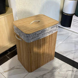 Eco-Friendly Foldable Bamboo Laundry Basket Lightweight and Compact Laundry hampers and basket Laundry Baskets