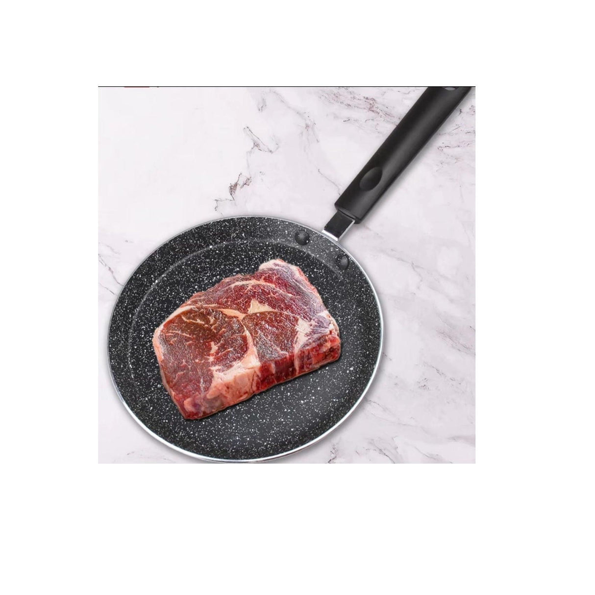 Edenberg Finest Granite Chapati Pan | 28cm | Nonstick & Durable Cooking Pan