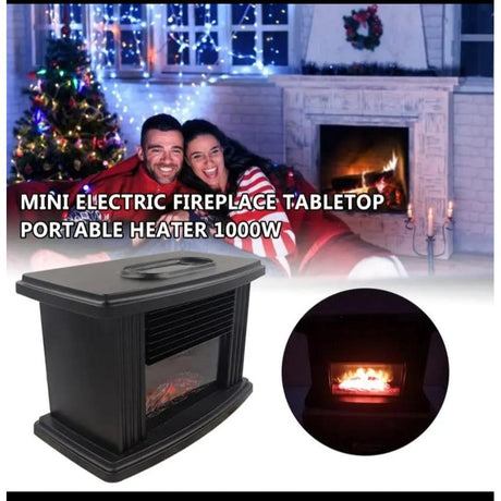 Electric Fireplace with Heat | Available in 12", 15", and 23" Sizes