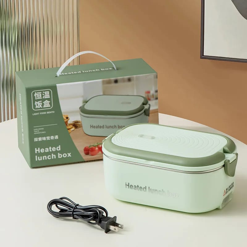 Electric Lunch Box 1200ml Portable Food Warmer for Office, School, and Travel
