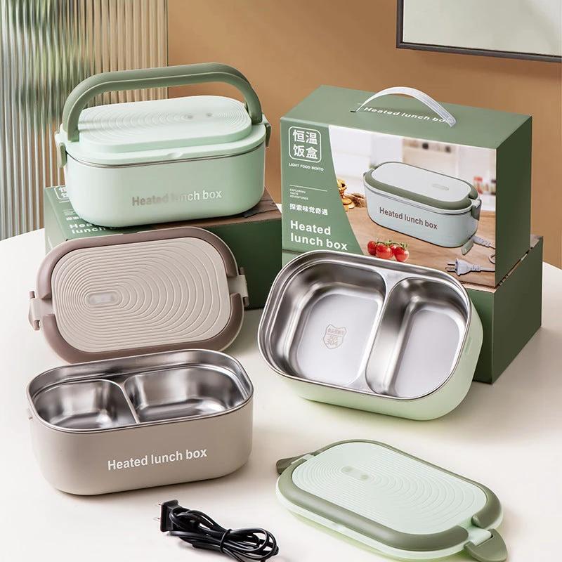 Electric Lunch Box 1200ml Portable Food Warmer for Office, School, and Travel Lunch Boxes & Bottles Lunch Containers