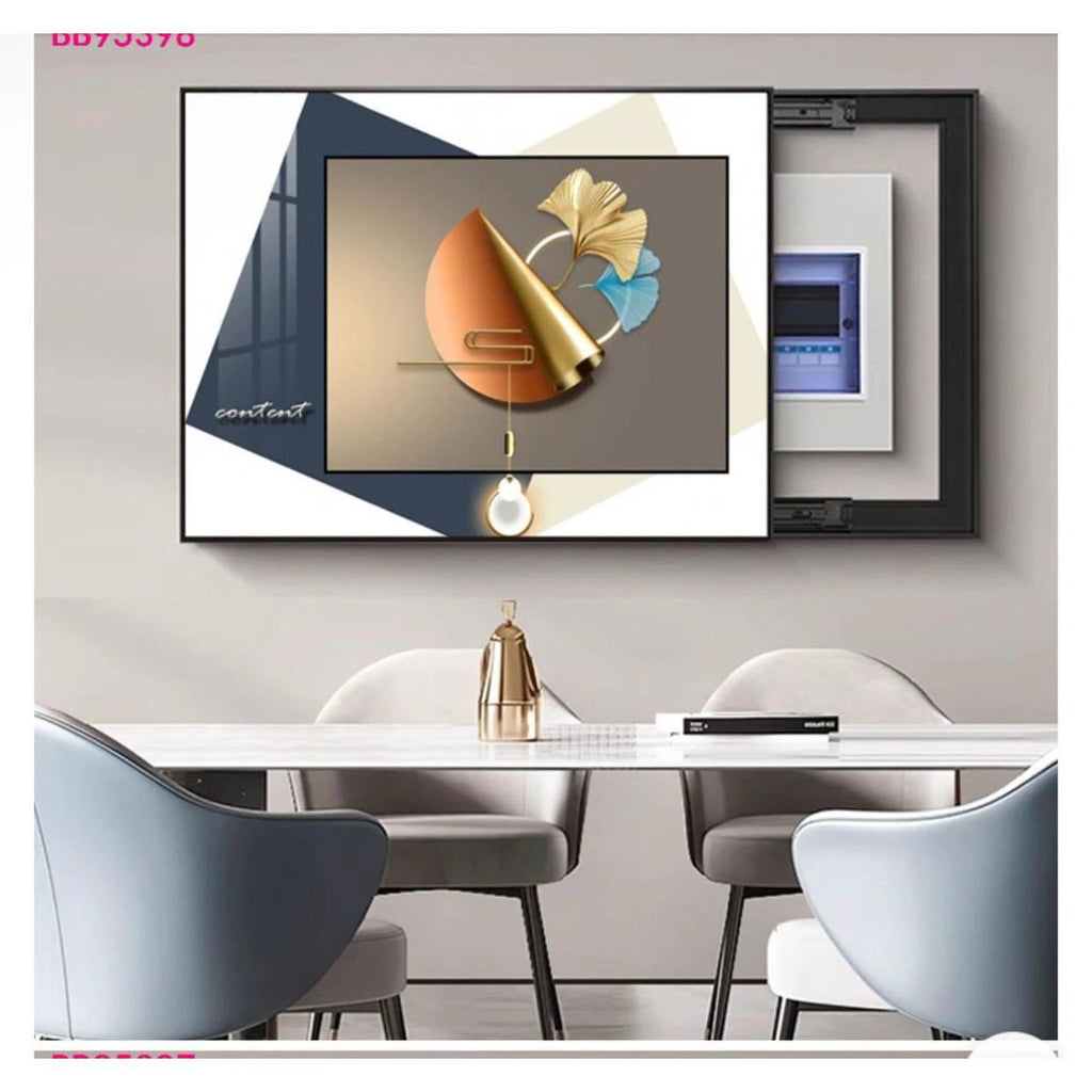 Electric Meter Box Decorative Wall Art Cover Decor Decorative Plaques