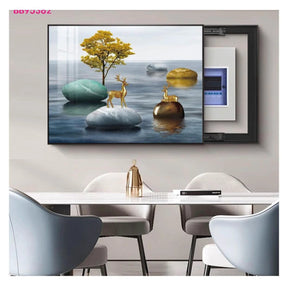 Electric Meter Box Decorative Wall Art Cover Decor Decorative Plaques