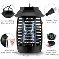 Electric Mosquito Killer UV Machine – Ultra Silent Anti-Insect Plug-In Lamp Mosquito Nets & Insect Screen Mosquito Nets & Insect Screens