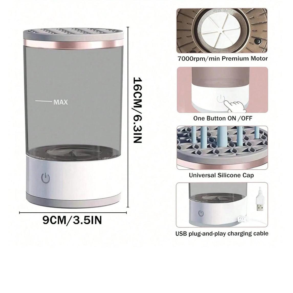 Electric Powered Makeup Brush Cleaner