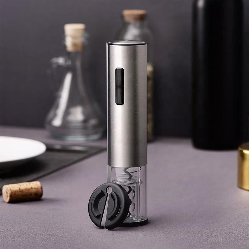 Electric Wine Bottle Opener with Foil Cutter Accessories Electric Corkscrews