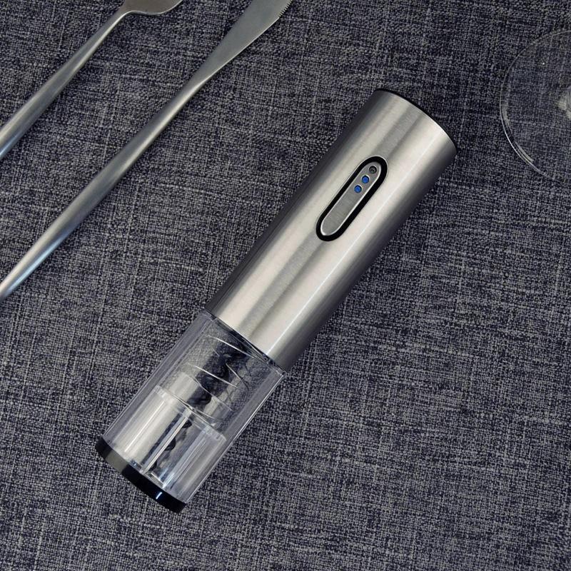 Electric Wine Bottle Opener with Foil Cutter Accessories Electric Corkscrews