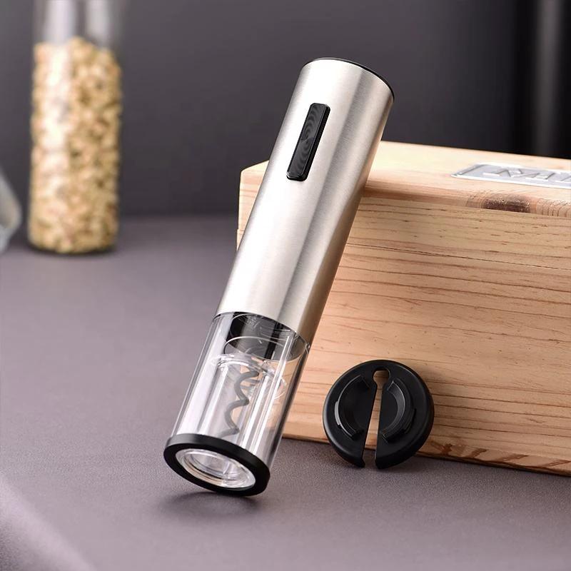 Electric Wine Bottle Opener with Foil Cutter Accessories Electric Corkscrews