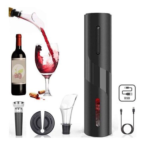 Electric Wine Opener Set with Accessories Battery Operated