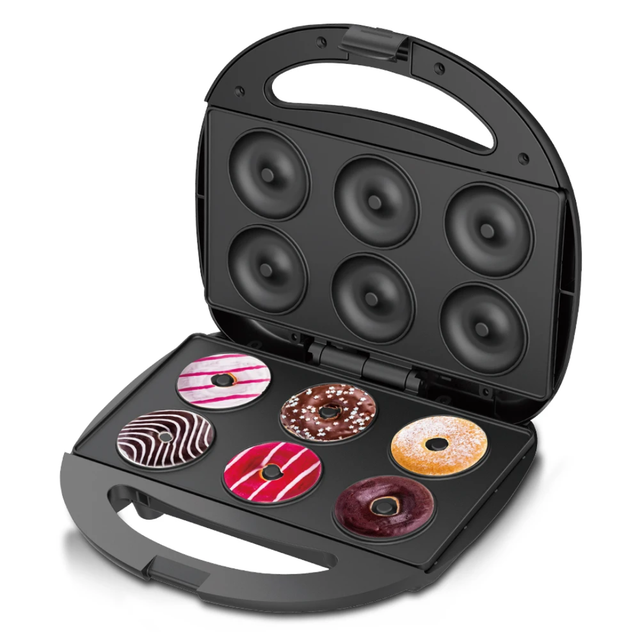Electrical Multifunction Breakfast Machine 6pc Donut Maker