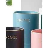 Elegant Ceramic Cutlery Kitchen Multipurpose Holder with Draining Tray | Various Colors