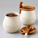 Vintage 450ml Ceramic Sugar Jar Sugar Jar Cookie Jars