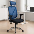 Ergonomic Mesh Office Chair with Adjustable Headrest and Armrests – Swivel and Height Adjustable