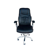 Ergonomic Office Gaming Chair | Modern Adjustable Leather Executive Boss Chair | Conference & Computer Desk Use
