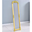 European Style Full-Length Gold Dressing Mirror – Free Standing (170x46cm)