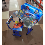 Frozen Themed Kids Study Desk and Chair Set with Storage