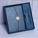 Executive Notebook Gift Set | LeatherBound Notebook & Refillable Pen