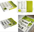 Expandable Cutlery Tray Adjustable Drawer Organizer Plastic Material
