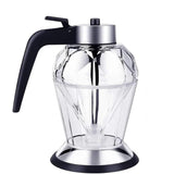 Exquisite Diamond Glass Honey Oil Dispenser Drip Free 200ml Capacity for Olive Oil Honey Vinegar & Condiments