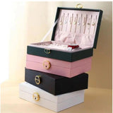 Exquisite Large Capacity Travel Jewelry Bag