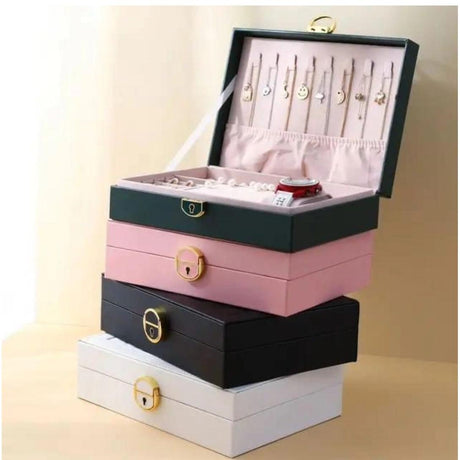 Exquisite Large Capacity Travel Jewelry Bag