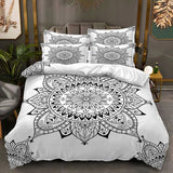 Extra King Size 7 ft x 8 ft Duvet Cover Set |Soft Cotton Blend Fabric, Includes 2 Pillowcases | Ideal For Master Bedrooms and Large Beds