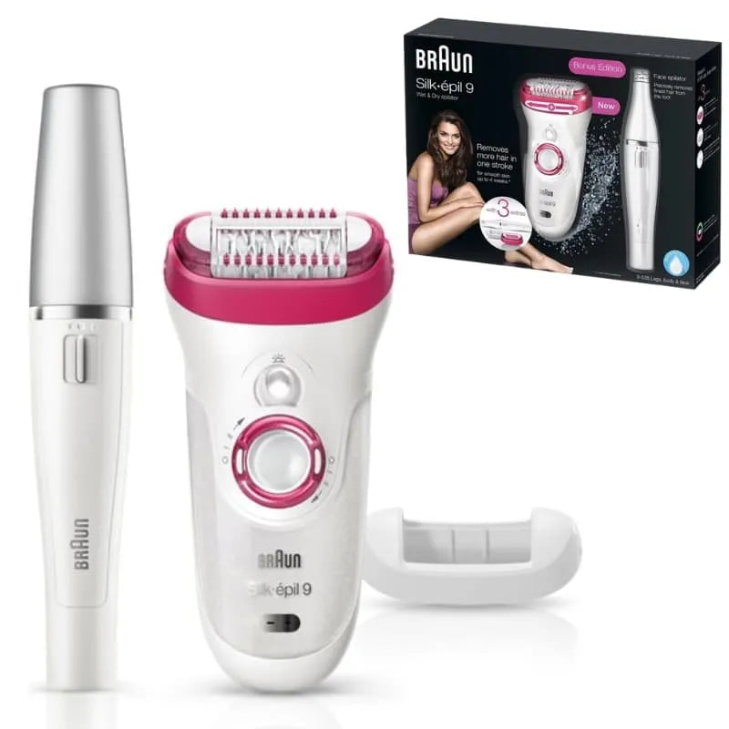 Braun Silk-épil 9 9-538 Wet & Dry Epilator | Fast & Precise- Furaha Finds Kenya