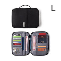 Family Size Travel Passport & Document Organizer – Oxford Cloth Passport Holders Travel Wallets