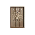 Family Tree Decorative Wooden Key Holder with 6 Hooks for Multiple Keys | Home General Decor