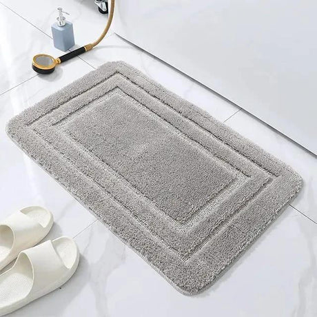 Flocking Anti-Slip Microfiber Door Mats | 50x80cm Bathroom Mats - Multiple Colors Bath Mats Bath Mats & Rugs