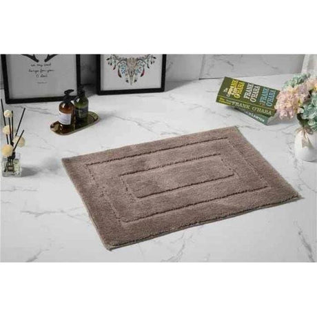 Flocking Anti-Slip Microfiber Door Mats | 50x80cm Bathroom Mats - Multiple Colors Bath Mats Bath Mats & Rugs
