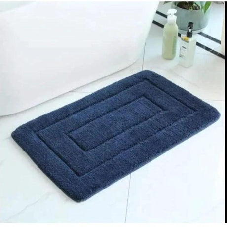 Flocking Anti-Slip Microfiber Door Mats | 50x80cm Bathroom Mats - Multiple Colors Bath Mats Bath Mats & Rugs