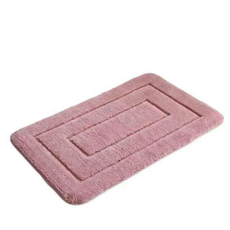 Flocking Anti-Slip Microfiber Door Mats | 50x80cm Bathroom Mats - Multiple Colors Bath Mats Bath Mats & Rugs