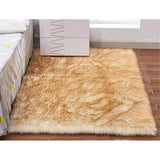 Fluffy Faux Fur Bedside Mat 65x180cm