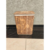 Foldable Bamboo Laundry Basket 50×30×40cm