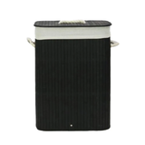 Foldable Bamboo Laundry Basket 50×30×40cm