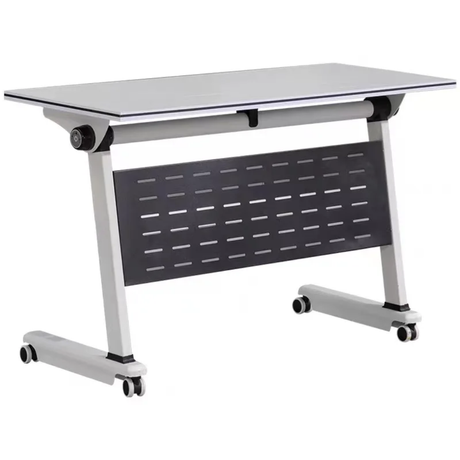 Foldable Desk with Storage 1.2M Multipurpose Workstation